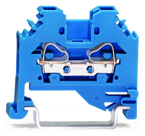 WAGO GmbH &amp; Co. KG Durchgangsklemme 0,08-4mmq blau 281-104