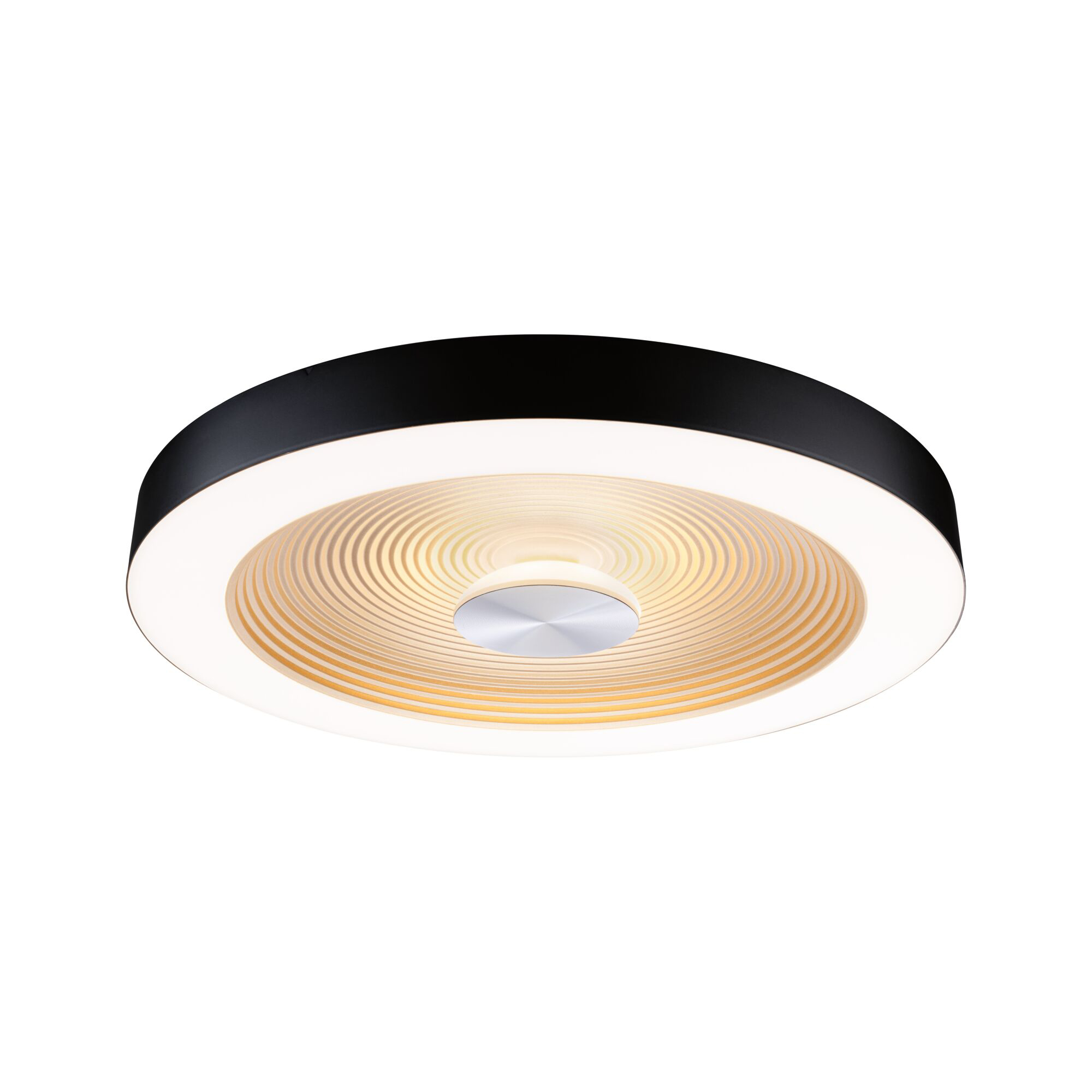 Paulmann PAULMANN LED-Deckenanbauleuchte 25W Konverter 711.80 3000K 1300lm schwarz/weiß