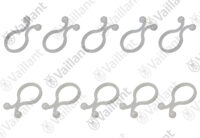 Clip, (x10) Vaillant-Nr. 0020206093