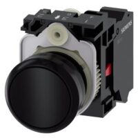 Siemens Dig Industr. Drucktaster Druckknopf, 1Ö 3SU1100-0AB10-3CA0