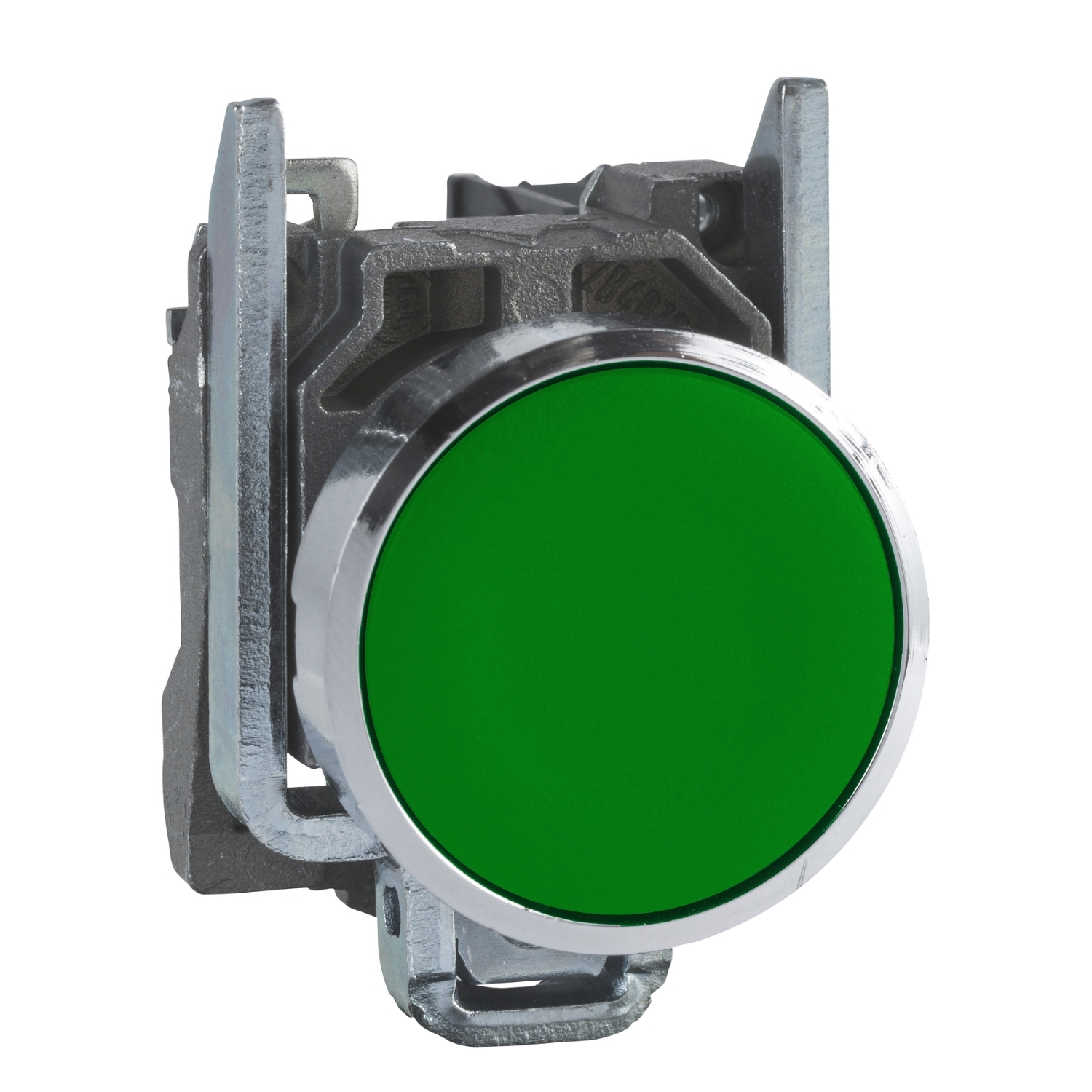 Schneider Schneider Electric Drucktaster flach, gn, 1S XB4BA31