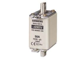 Siemens Dig Industr. NH-Sicherungseinsatz Gr00 100A690AC/250DC 3NA3830-6