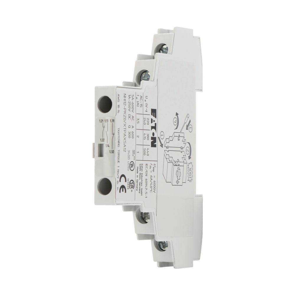 Eaton Eaton (Moeller) Normal-Hilfsschalter 1S2Ö NHI12-PKZ0