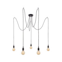 PAULMANN Pendelleuchte HV schwarz E27 sym Neordic Ketil 503.89 IP20