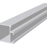 VAILLANT Montageschiene, 40 x 37,1 mm, Länge 2.380 mm, schwarz (12 Stück)