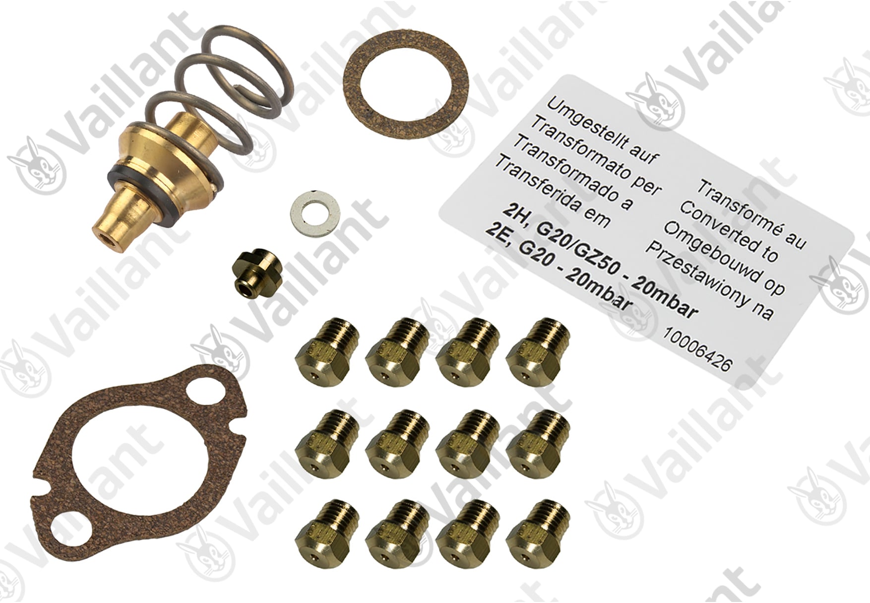 VAILLANT Umrüstsatz auf H Vaillant-Nr. 311811