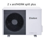 VAILLANT Paket 4.0507 aroTHERM Split plu 2er Kaskade VWL 75/8.2 AS S2