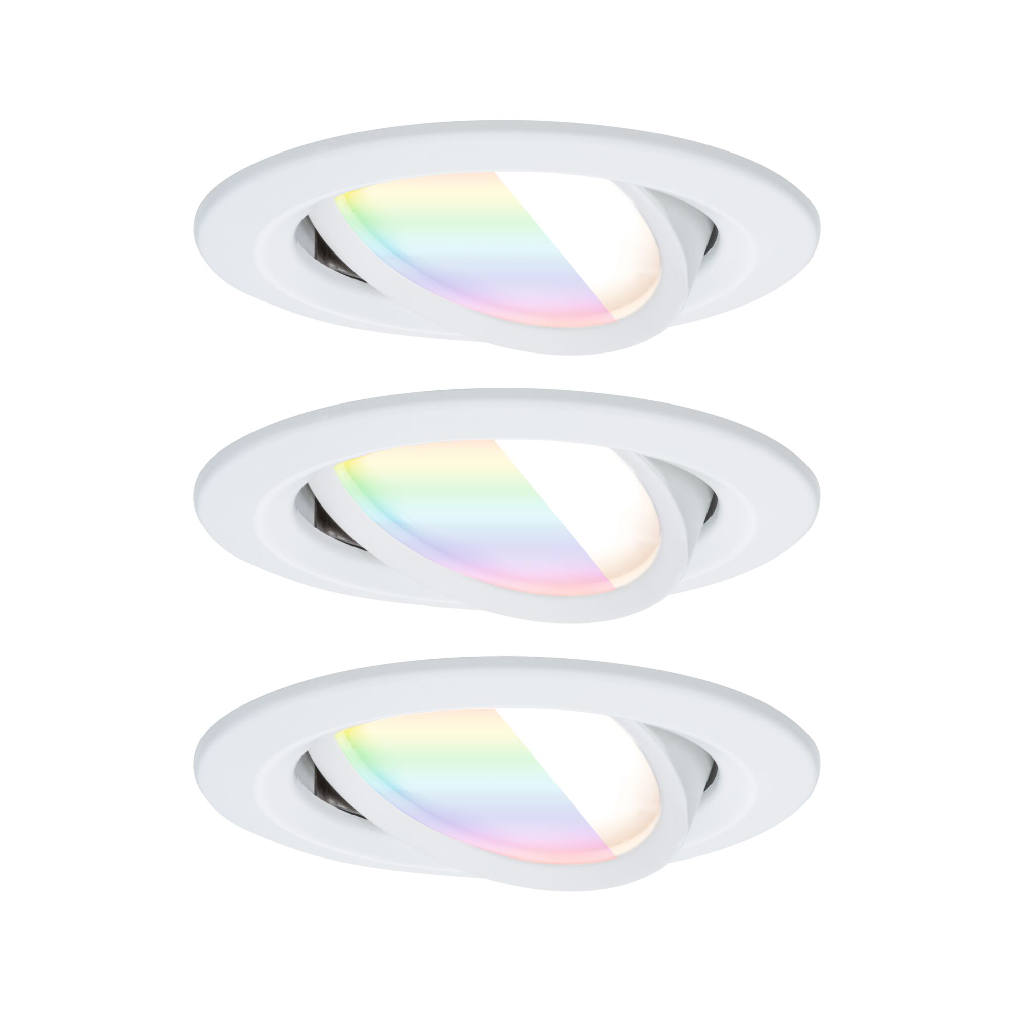 Paulmann PAULMANN LED-Einbaustrahler 6W Konverter weiß Nova 924.33 3LEDs 2200-6500K RGBW 500lm