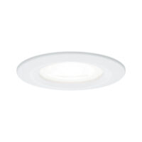 PAULMANN LED-Einbaustrahler 6,5W 1LED weiß Nova 929.78 4000K weiß 470lm GU10 weiß matt
