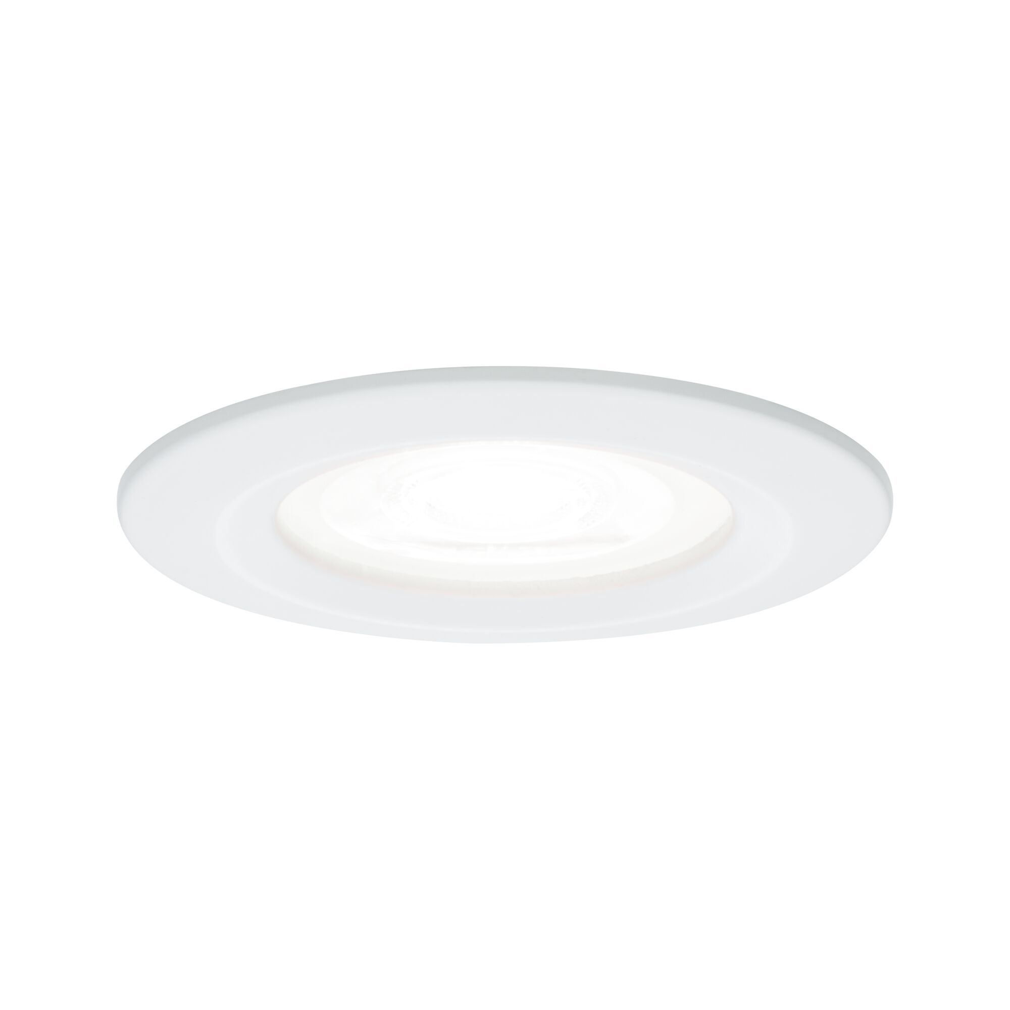 Paulmann PAULMANN LED-Einbaustrahler 6,5W 1LED weiß Nova 929.78 4000K weiß 470lm GU10 weiß matt