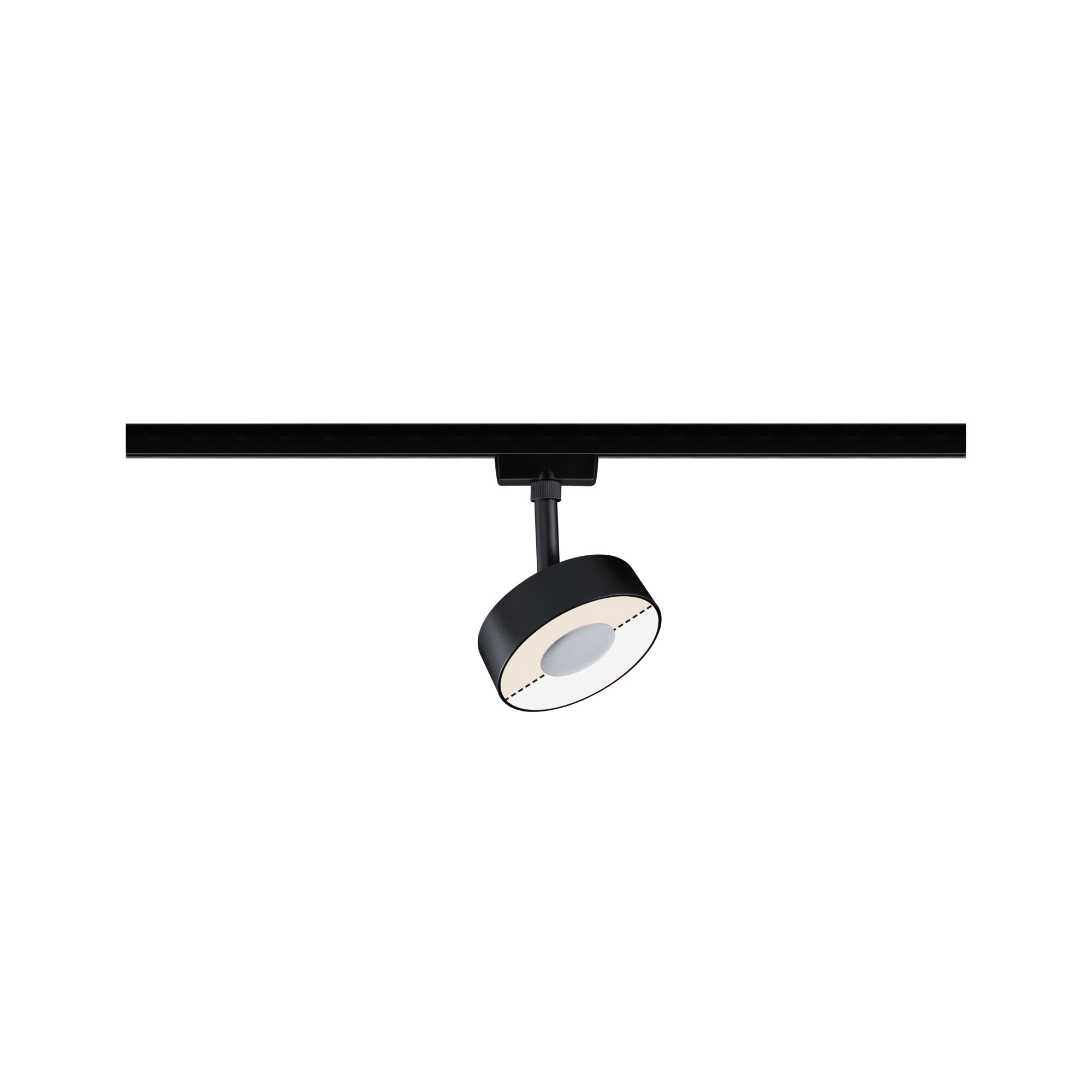 Paulmann PAULMANN LED-Schienenstrahler 5W 1LED schwarz 965.45 3000-400K weiß 210lm schwarz matt Aluminium 3Ph