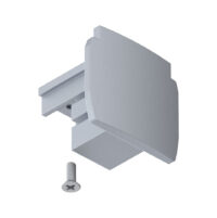 PAULMANN Endkappe si Kunststoff L35mm B31,5mm 913.82 H32,5mm