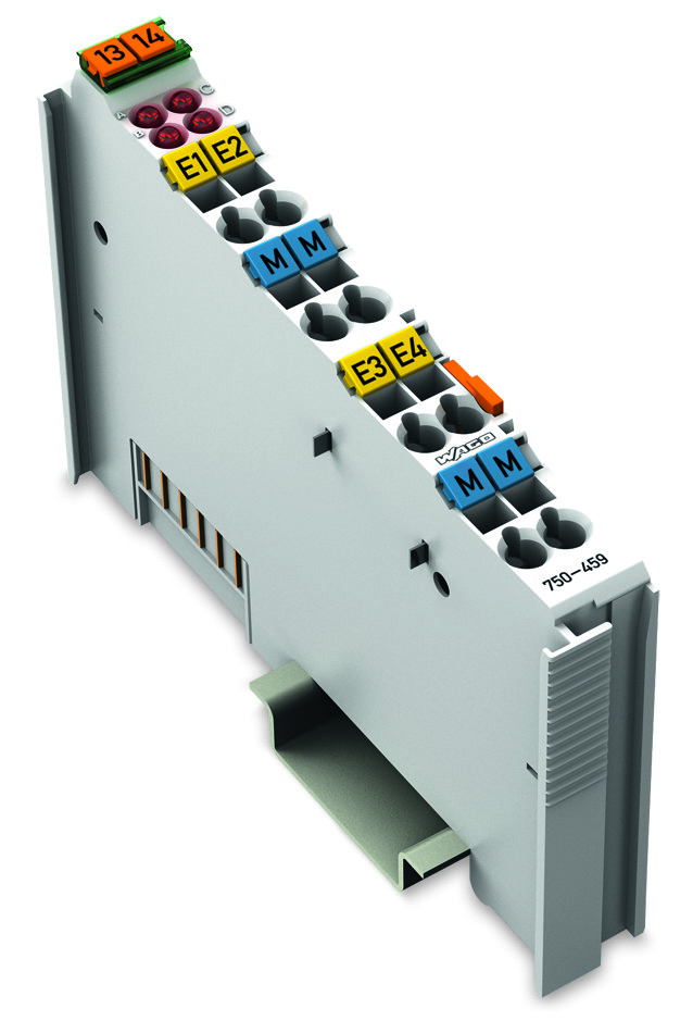 WAGO GmbH &amp; Co. KG Busklemme 4AI 0-10VDC S.E. 750-459