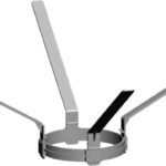 Abstandhalter DN160 aus PP