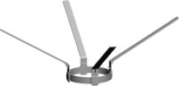Abstandhalter DN160 aus PP