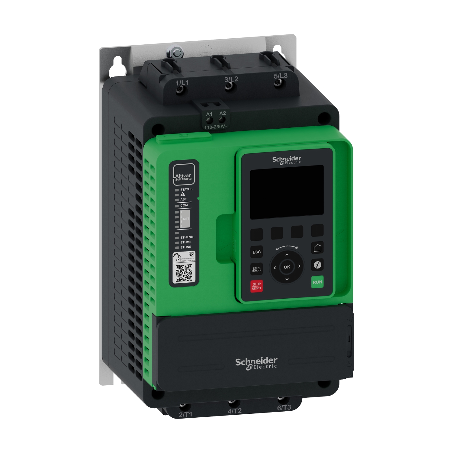 Schneider Schneider Electric Sanftanlasser Ats490, 17A, 208 Bis 690V ATS490D17Y