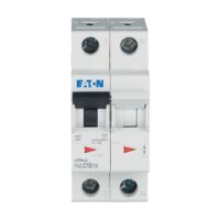 Eaton (Moeller) Leitungsschutzschalter C 10A, 1p+N FAZ-C10/1N