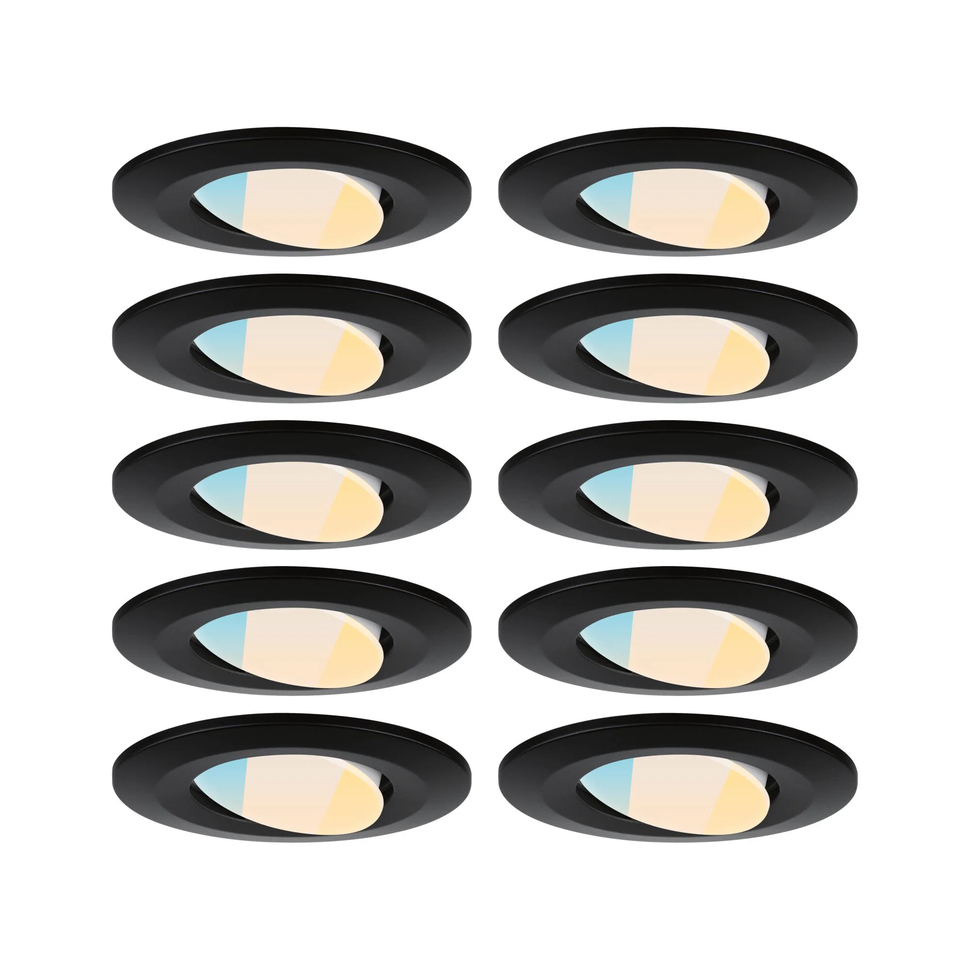Paulmann PAULMANN LED-Einbaustrahler 50W Konverter schwarz Calla 98198 10LEDs 3000-6500K weiß 4300lm