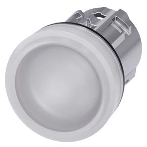 Siemens Siemens Dig Industr. Leuchtmelder 22mm, rund, weiß 3SU1051-6AA60-0AA0