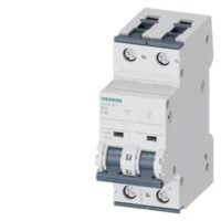 Siemens Dig Industr. LS-Schalter AC/DC C16A,2-polig, T=70,10kA 5SY5216-7