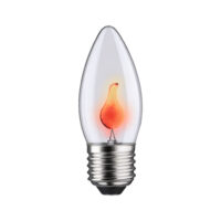 PAULMANN Kerzenlampe 3W kl E27 230V 531.00 Standard Flackerkerze