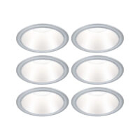 PAULMANN LED-Einbaustrahler 6,2W Konverter si Cole Coin 98203 6LEDs 2700K weiß 470lm si