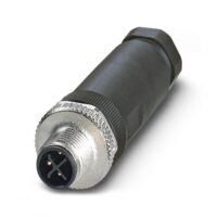 Phoenix Contact Power-Steckverbinder 3-poliert St/ger M12 S SACC-M12MSS #1419639