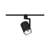 PAULMANN LED-Schienenstrahler 50W 1LED Asthene 969.85 schwarz weiß E27 schwarz matt Aluminium IP20