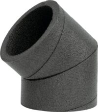 ISO-Rohrsystem Bogen DN125 45Gr