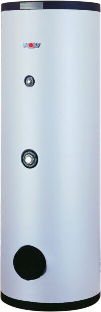 Warmwasserspeicher SE-2-200 silber, mit Doppelschicht-Emaillierung