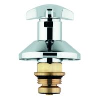 Oberteil 11507 für UP-Ventile Trecorn Griff Markierung blau 1" chrom