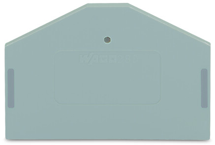 WAGO GmbH &amp; Co. KG Abschlußplatte grau 280-312