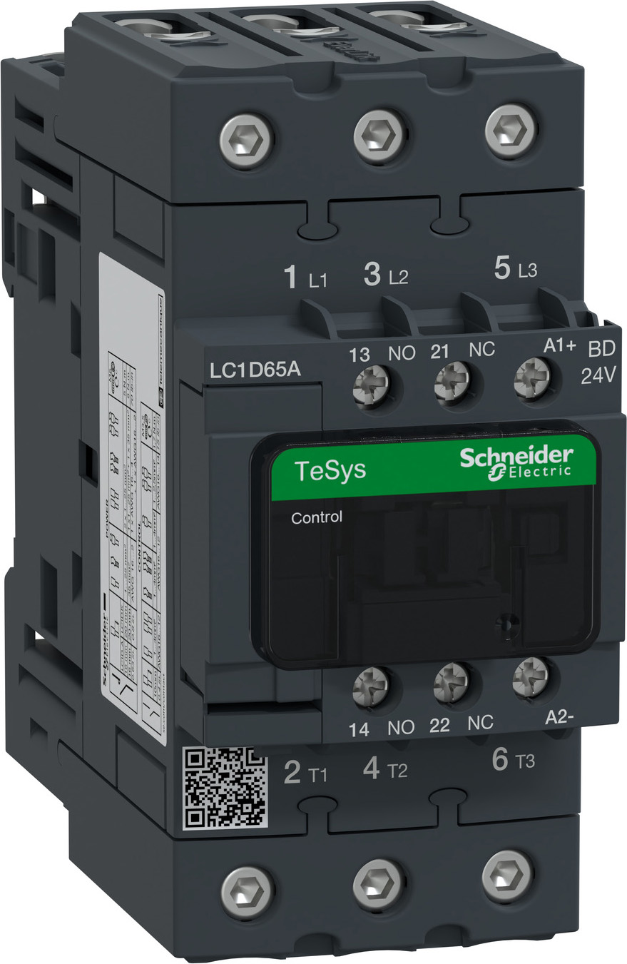 Schneider Schneider Electric Leistungsschütz 3P,65A,24VDC LC1D65ABD