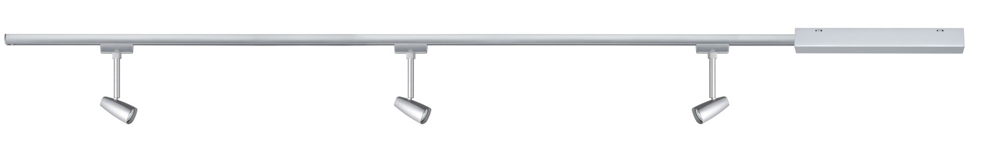 Paulmann PAULMANN Schienenstrahler 10W HV chr Barelli 954.59 GU10 ST IP20 1Ph