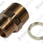Nippel, R 1/2 x G 3/4 Vaillant-Nr. 110647