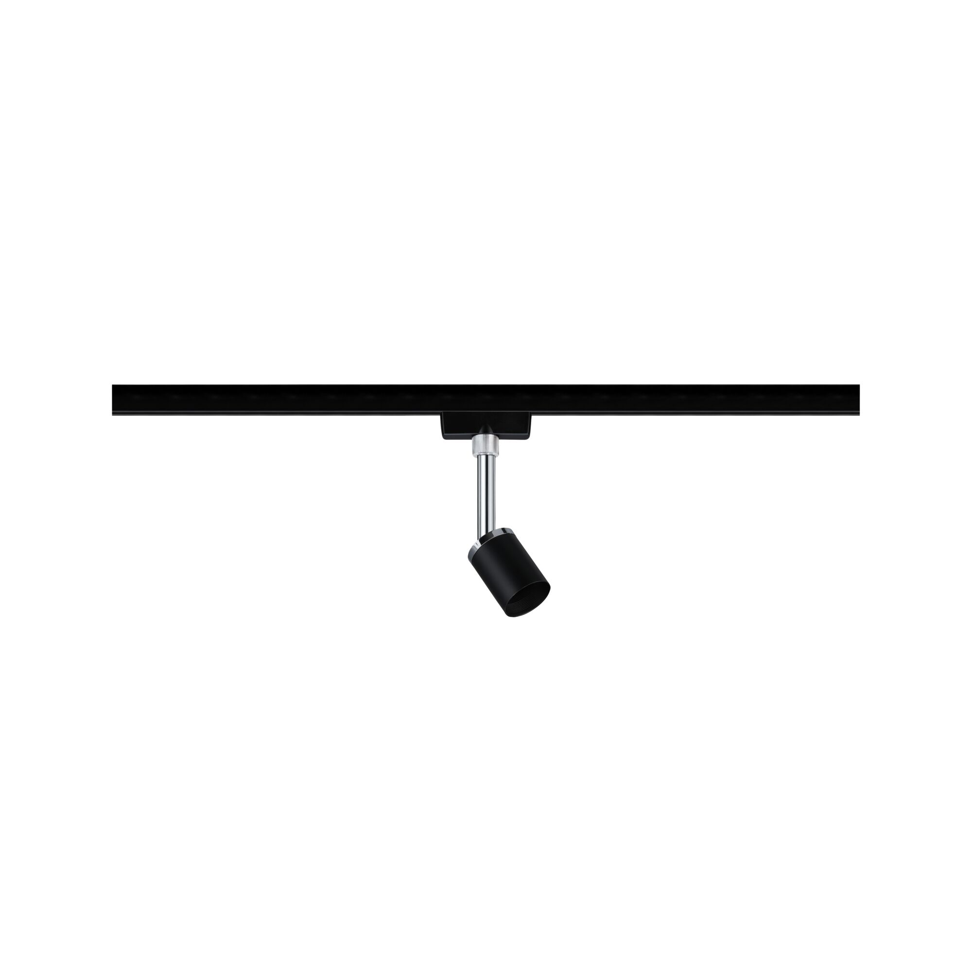 Paulmann PAULMANN Schienenstrahler 10W HV schwarz GU10 Pure 969.11 schwarz matt Aluminium IP20 1Ph