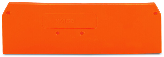 WAGO GmbH &amp; Co. KG Abschlußplatte 2mm orange 279-346