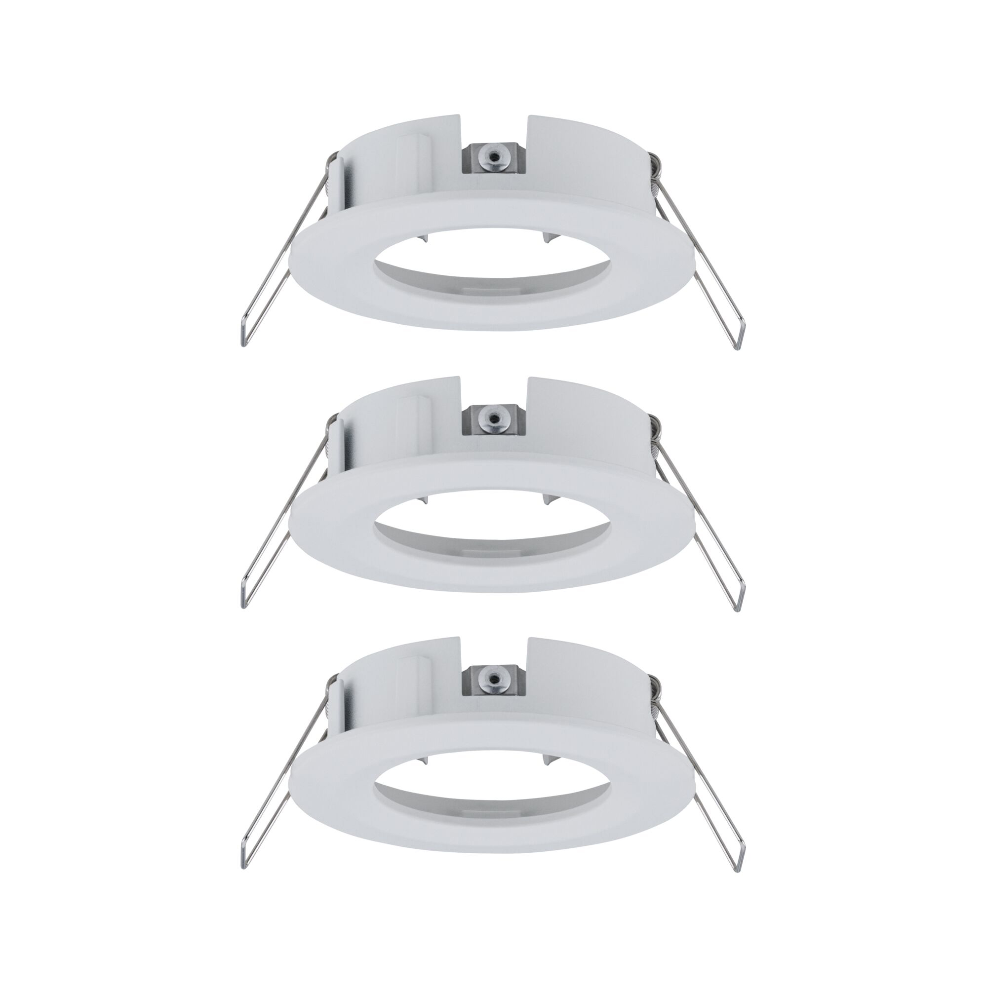 Paulmann PAULMANN LED-Einbaustrahler 3x10W 3LEDs Choose 924.80 weiß GU10 weiß Aluminium IP44