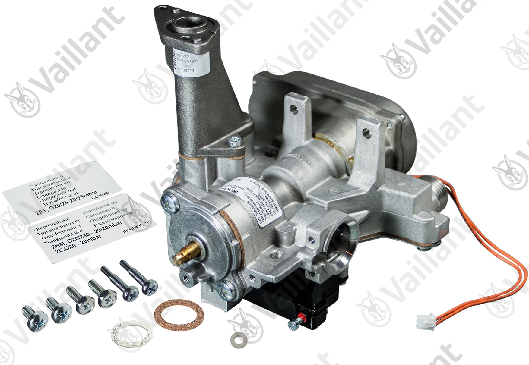Gasarmatur, 2H-2L Vaillant-Nr. 0020206117