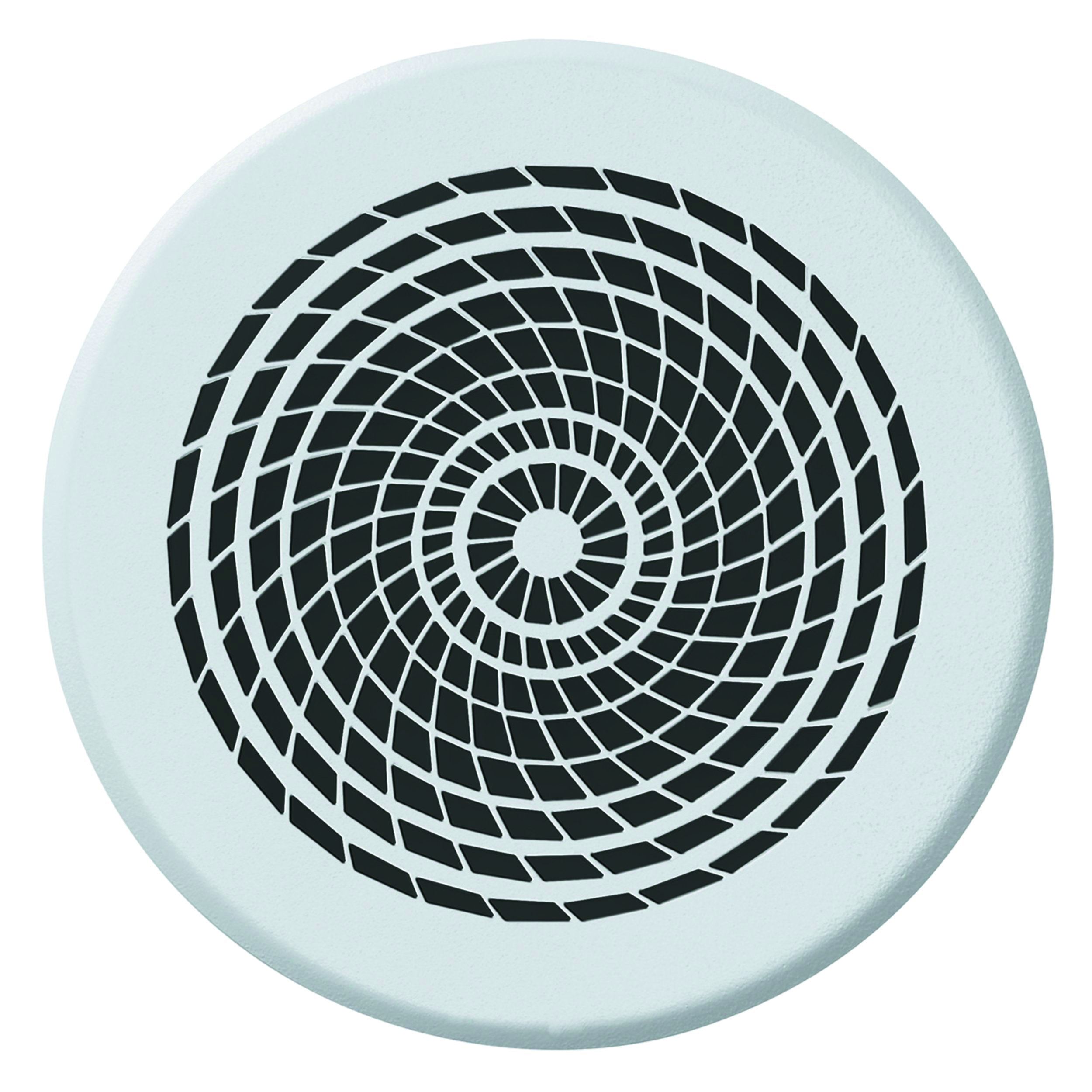VAILLANT Design Abdeckblende rund Durchmesser 125 mm Vortex weiß