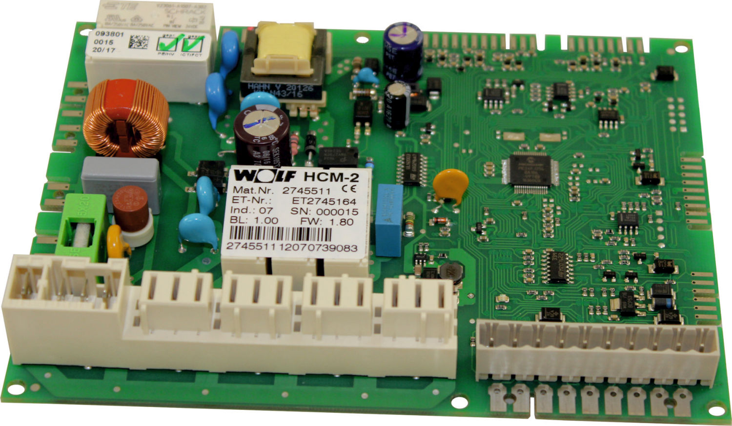 Regelungplatine HCM-2 für Gasbrennwertgeräte