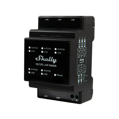 Shelly Shelly Relais "Switch" 5 Ports 10/100 Mbit