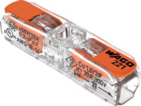 WAGO GmbH & Co. KG Durchgangsverbinder mit Hebel 221-2411