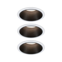 PAULMANN LED-Einbaustrahler 3x6,5W Konverter Cole Coin 934.02 3LEDs weiß 2700K weiß