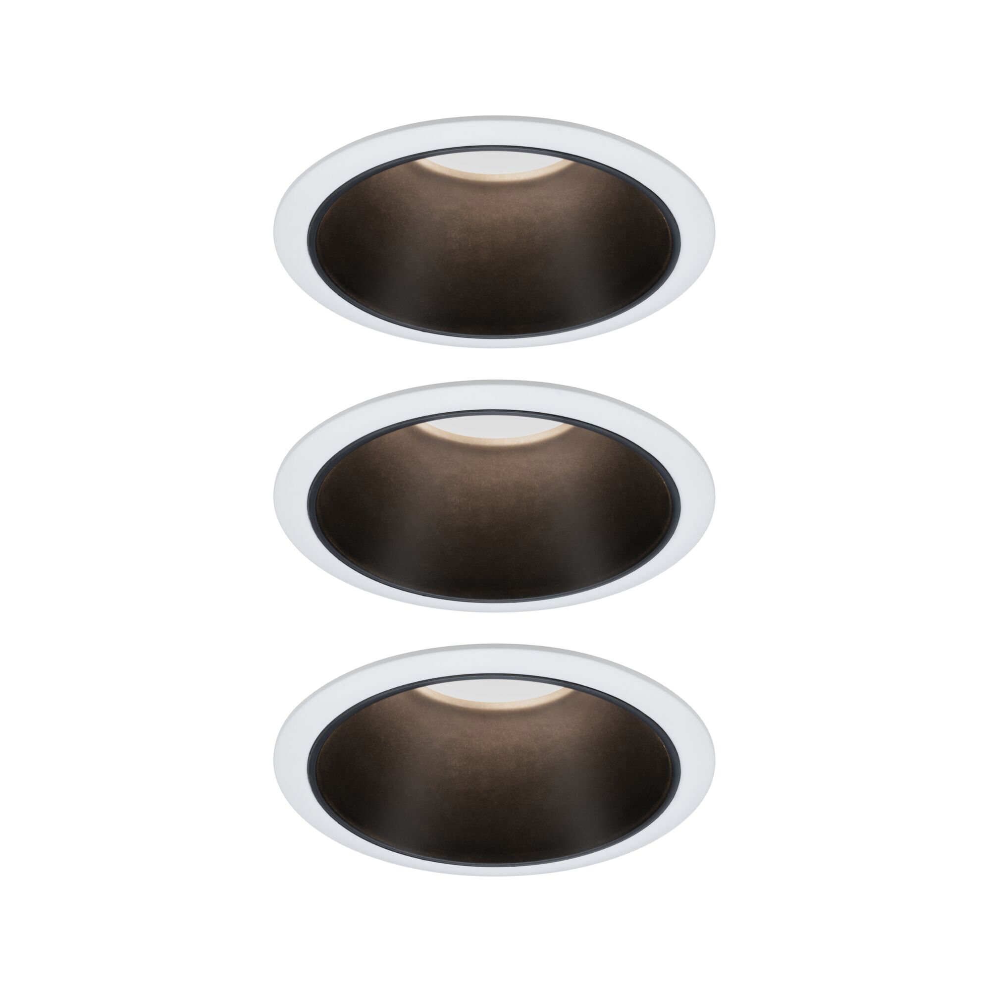 Paulmann PAULMANN LED-Einbaustrahler 3x6,5W Konverter Cole Coin 934.02 3LEDs weiß 2700K weiß