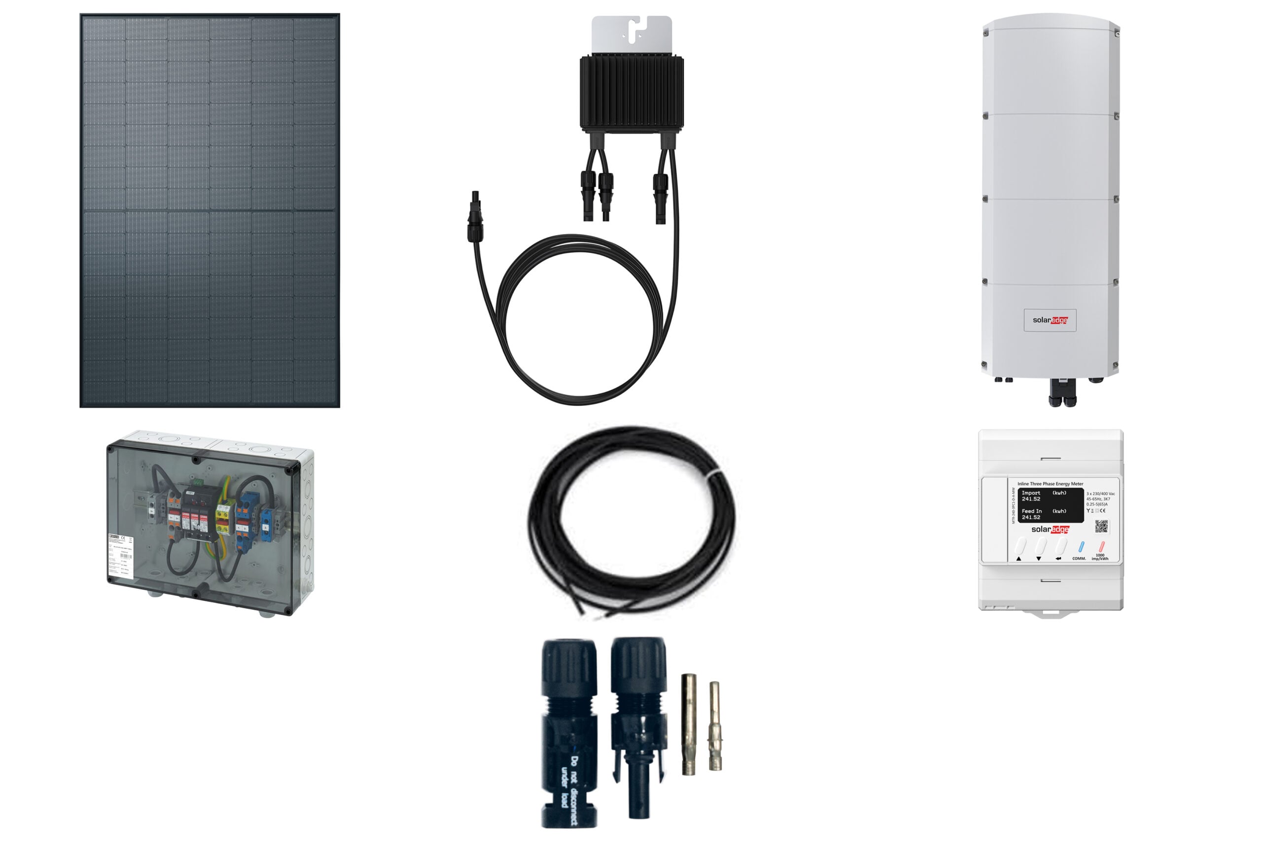 VAILLANT 12.106 Set 12x AXIblackbiperfec AC-450TGBL auf SE5K-RWB48BFN4 5,40kWp