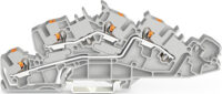WAGO GmbH & Co. KG Installationsetagenklemme 4 mm² mit Drücker 2205-7642