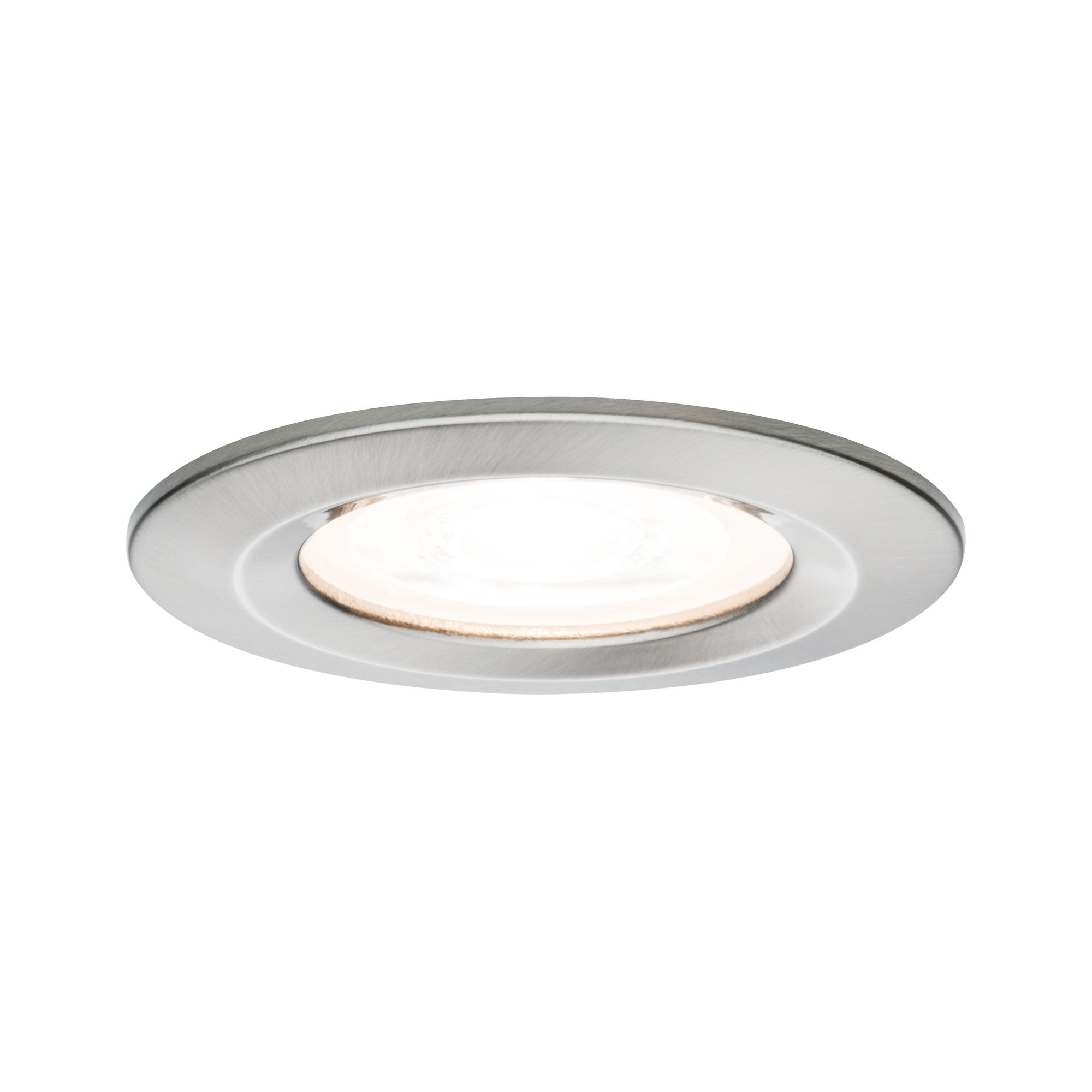Paulmann PAULMANN Einbaustrahler 35W HV eisen Aluminium Nova 936.33 GU10 eisen gbürst IP44