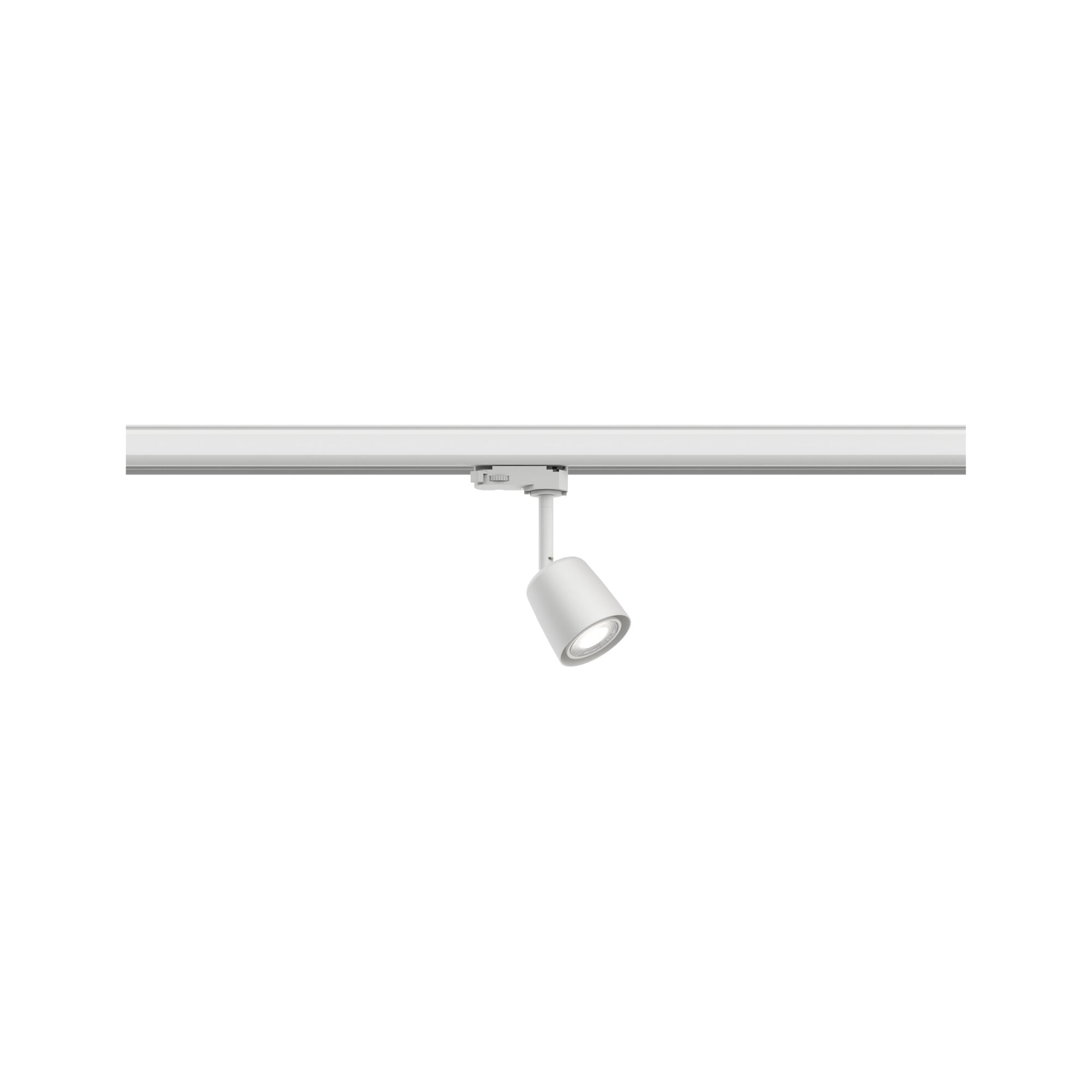 Paulmann PAULMANN LED-Schienenstrahler 10W 1LED Cover 955.31 weiß GU10 weiß matt Aluminium IP20 3Ph