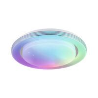 PAULMANN LED-Anbauleuchte 22W 3000-6500K Rainbow Dynamic 705.46 1600lm RGBW weiß